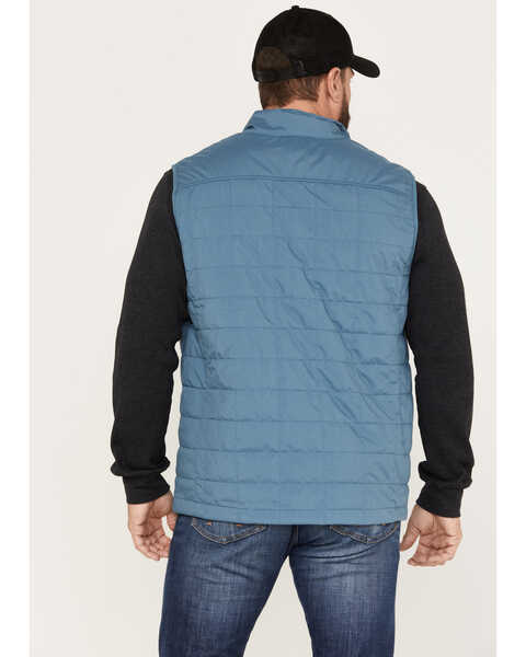 Image #4 - Brothers and Sons Men's Performance Lightweight Puffer Vest, Teal, hi-res