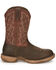 Image #2 - Tony Lama Men's Mankato Waterproof Western Boots - Round Toe, Brown, hi-res