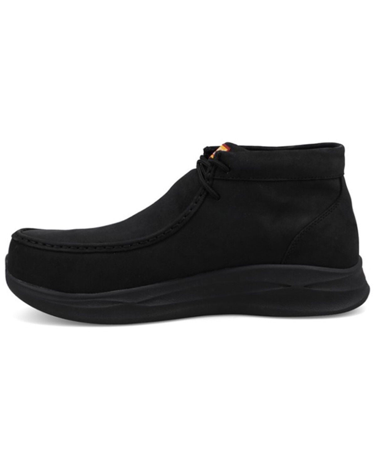 Image #3 - Twisted X Men's Feather X&trade; Moc Work Shoes - Nano Composite Toe, Dark Grey, hi-res