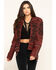 Double D Ranch Women's Oxblood Tasajulillo Jacket , Red, hi-res