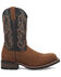Laredo Men's Rockwell Western Work Boots - Steel Toe, Brown, hi-res