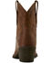 Image #3 - Ariat Women's Maggie Western Booties - Snip Toe, Brown, hi-res