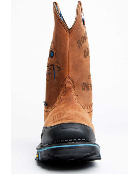 Cody James Men's Decimator Drill Deeper Western Work Boots - Nano Composite Toe, Brown, hi-res