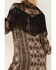 Image #4 - Shyanne Women's Long Sleeve Satin Fringe Mode Mini Dress, Black, hi-res
