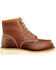 Image #2 - Carhartt Men's 6" Waterproof Wedge Boots - Moc Toe, Tan, hi-res