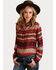 Stetson Women's Serape Print Snap Long Sleeve Shirt , Multi, hi-res