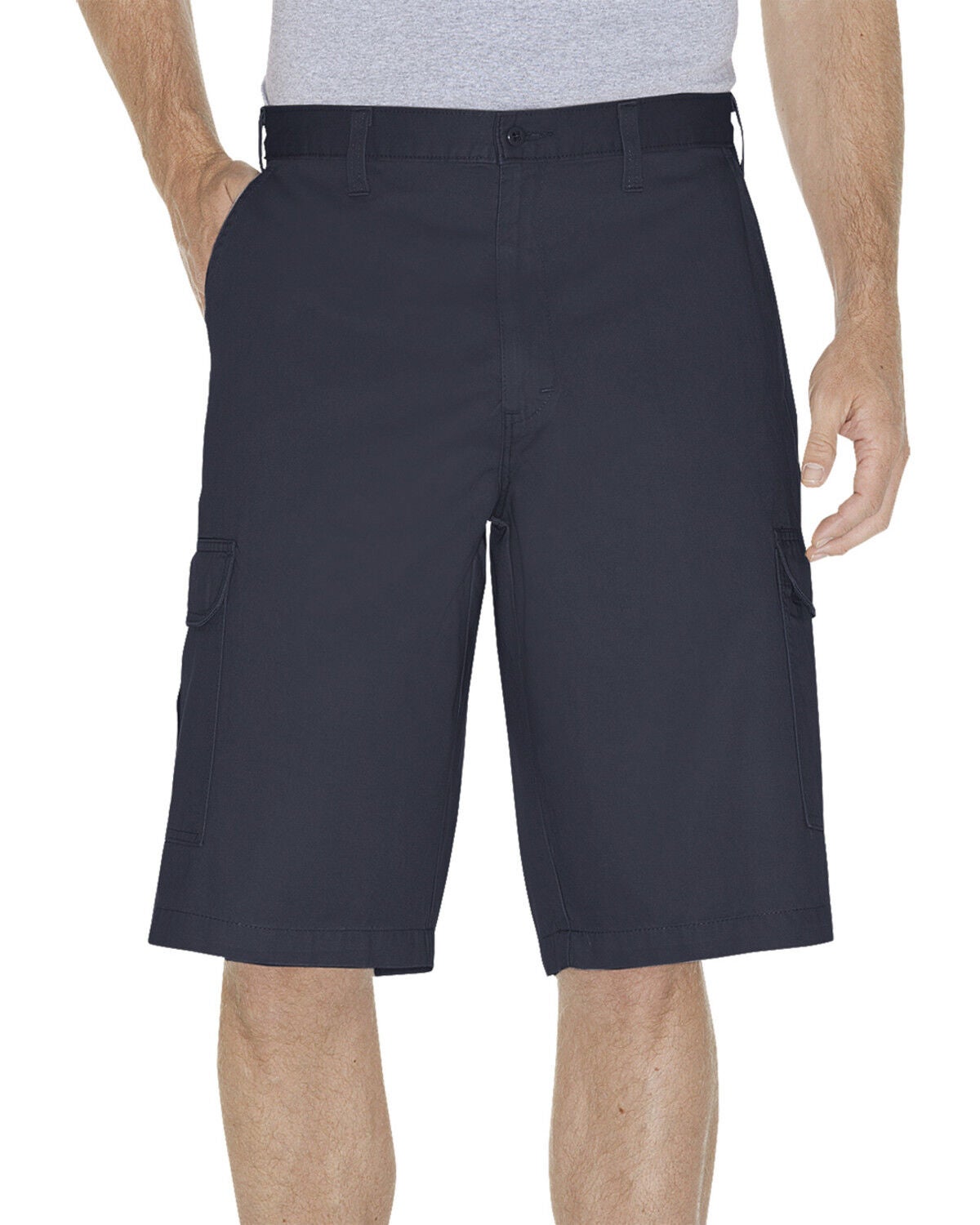 Dickies Men's 13" Loose Fit Cargo Shorts, Navy, hi-res