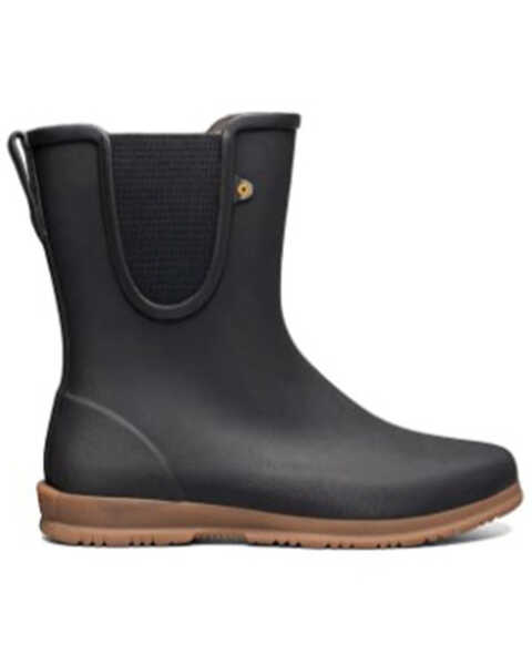 Image #2 - Bogs Women's Sweetpea Tall Rain Boots - Soft Toe, Black, hi-res