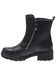 Image #3 - Harley Davidson Women's Amherst Moto Boots - Round Toe, Black, hi-res