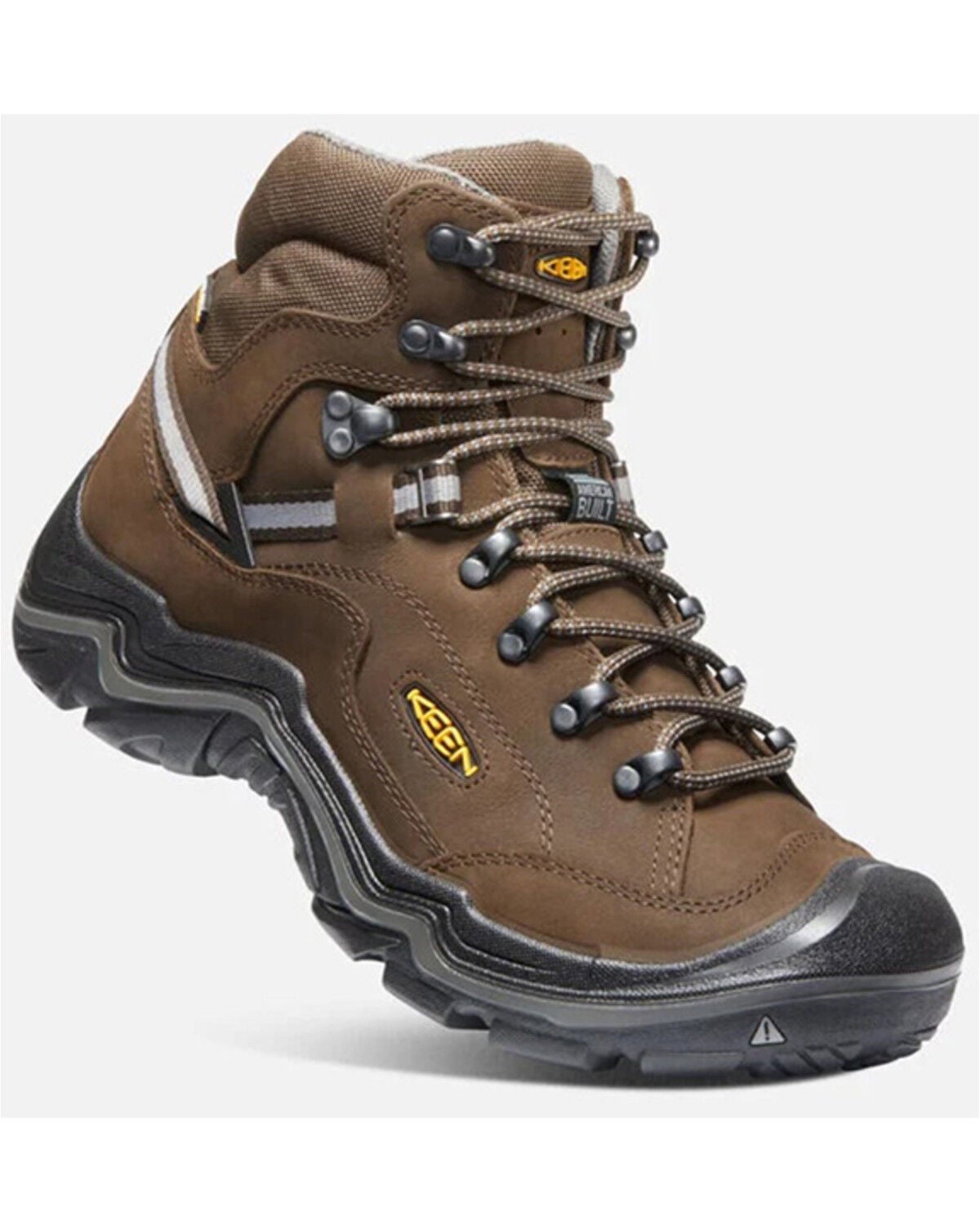 Keen Men's Durand II Waterproof Work Boots - Soft Toe, Brown, hi-res