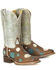 Image #1 - Tin Haul Women's Spots & Dots Western Boots - Broad Square Toe, Brown, hi-res