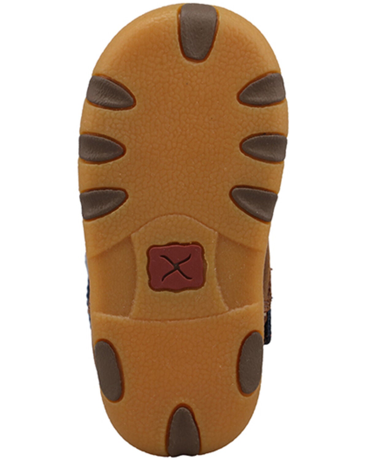 Image #7 - Twisted X Infant Boys' Driving Moc Boots - Round Toe, Navy, hi-res