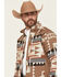 Image #2 - RANK 45® Men's Cheneka Exploded Southeastern Print Softshell Jacket, Tan, hi-res