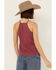 Image #4 - Shyanne Women's Embellished Halter Tank, Violet, hi-res