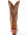 Image #5 - Shyanne Women's Daisie Exotic Full Quill Ostrich Western Boots - Snip Toe, Tan, hi-res