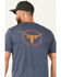 Image #4 - Brixton Men's Boswell Short Sleeve Graphic T-Shirt, Navy, hi-res