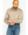 Carhartt Men's FR Solid Twill Long Sleeve Work Shirt, Khaki, hi-res
