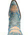 Image #6 - Circle G Women's Floral Embroidered Western Boots - Snip Toe, Blue, hi-res