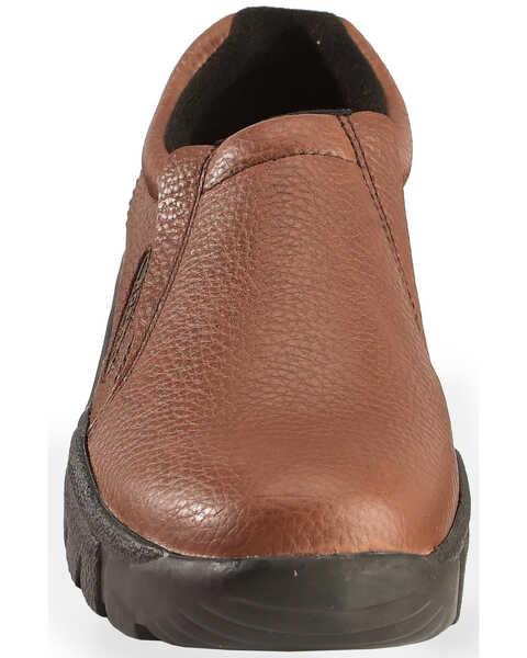 Image #4 - Roper Performance Slip-On Casual Shoes - Wide, Brown, hi-res