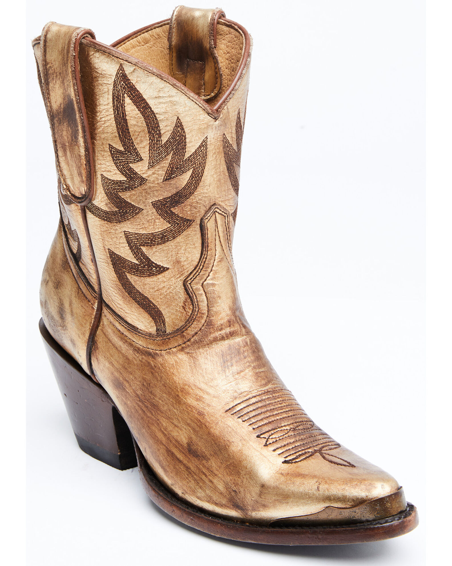 Womens outlet gold booties