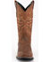 Image #4 - Ferrini Men's Toro Western Performance Boots - Square Toe, Brandy Brown, hi-res