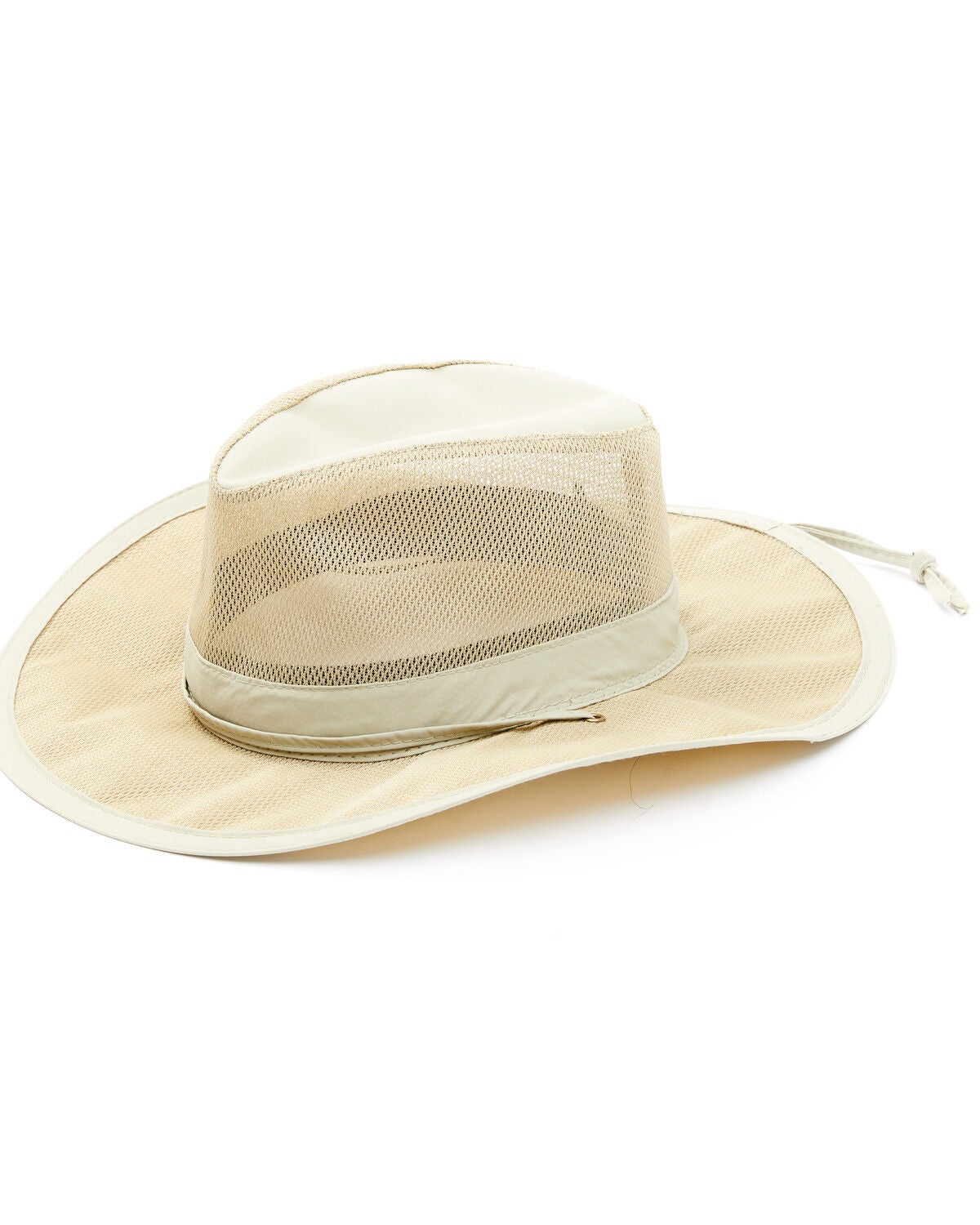 Hawx Men's Mesh Vented Work Sun Hat, Tan, hi-res