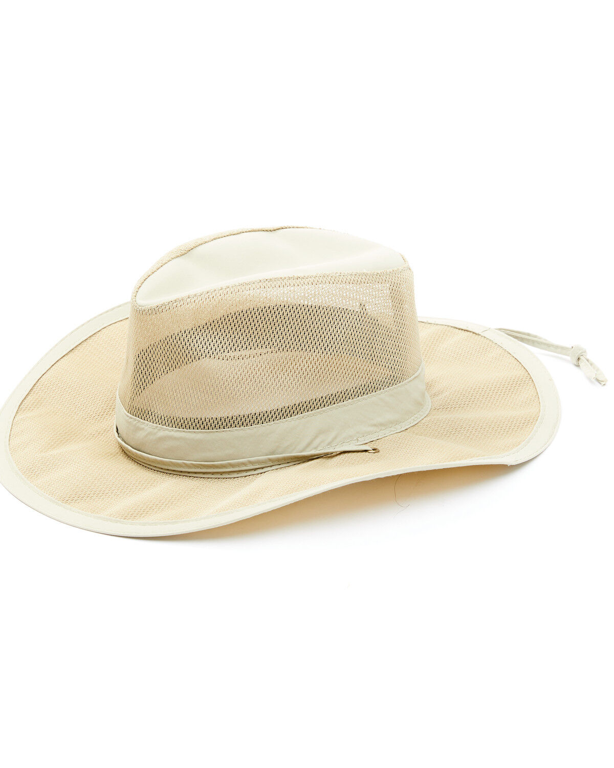 Image #1 - Hawx Men's Mesh Vented Work Sun Hat, Tan, hi-res
