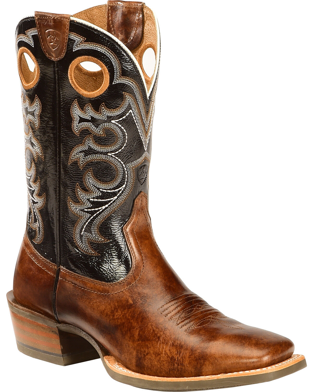 ariat square toe boots for men