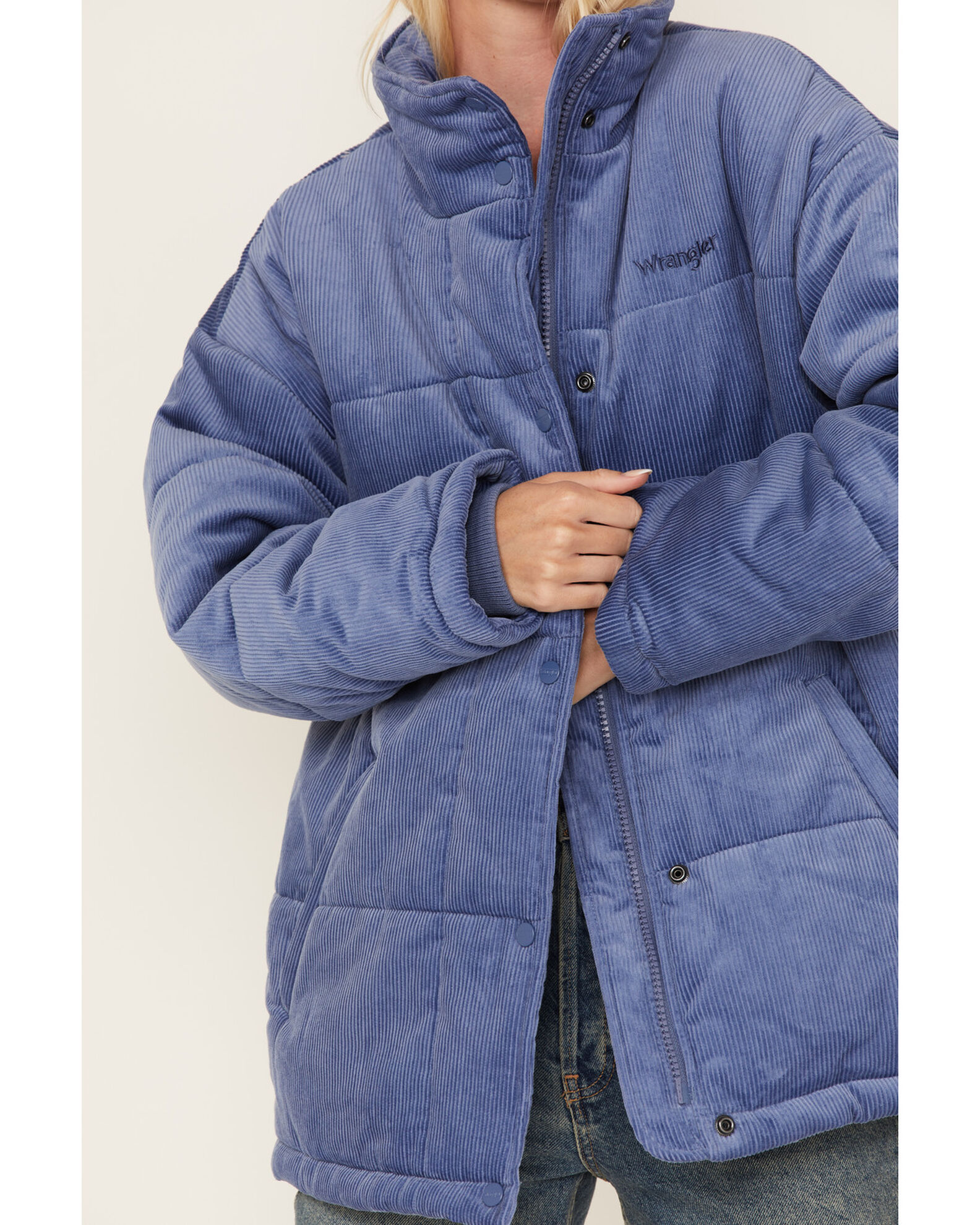 Product Name: Wrangler Women's Corduroy Oversized Puffer Jacket
