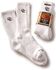 Dan Post Men's Cowboy Certified Crew Socks (2-Pack) - Sizes 7-10, White, hi-res