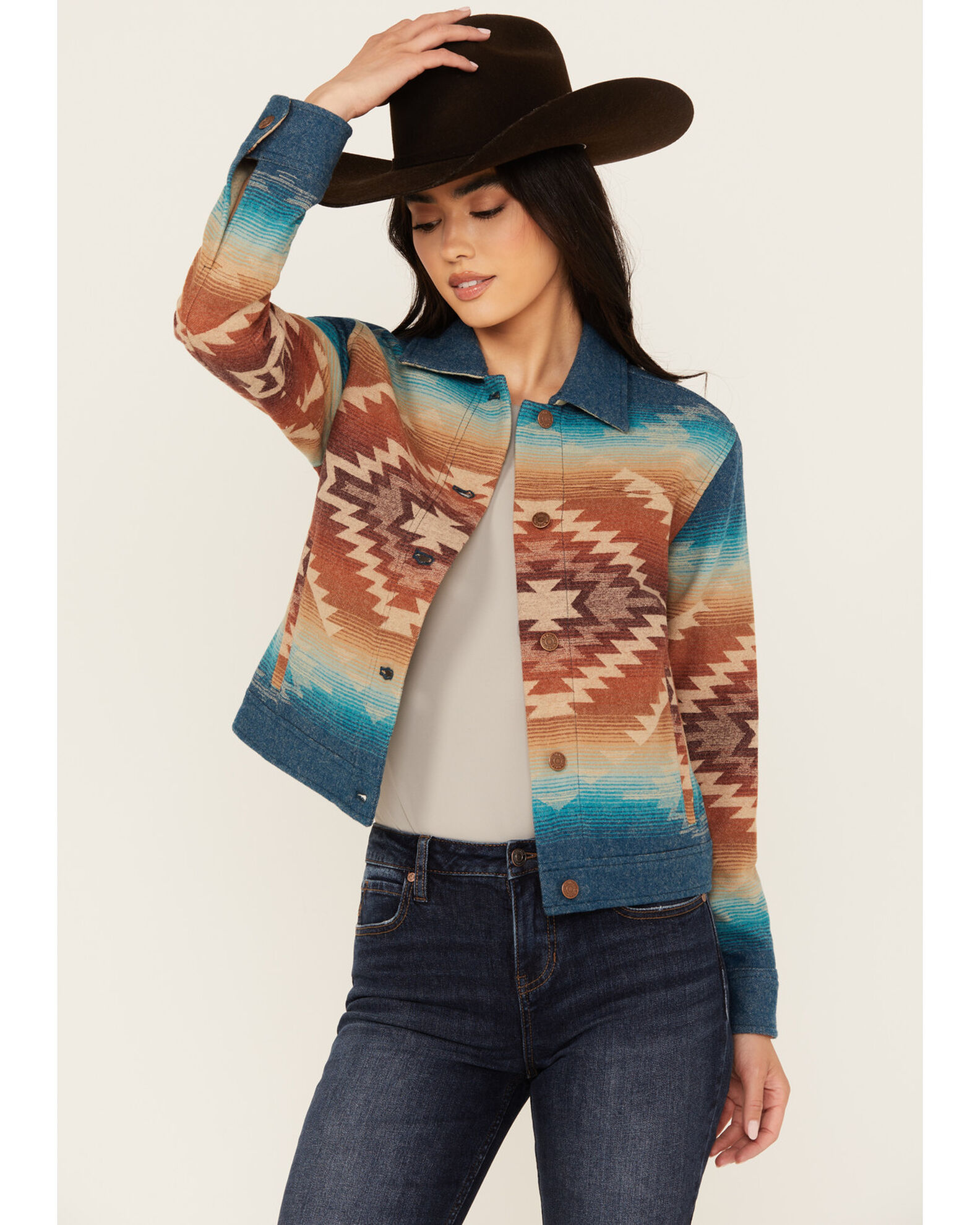 Womens top pendleton jacket