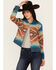 Image #1 - Pendleton Women's Canyon Wool Jacket , Turquoise, hi-res