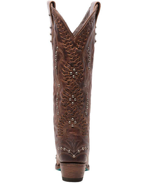 Image #3 - Lane Women's Cossette Western Boots - Snip Toe, Cognac, hi-res
