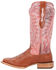 Image #3 - Durango Women's Arena Pro Western Boots - Broad Square Toe, Red, hi-res