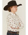 Image #2 - Panhandle Slim Boys' Novelty Steerhead Long Sleeve Snap Stretch Western Shirt, White, hi-res