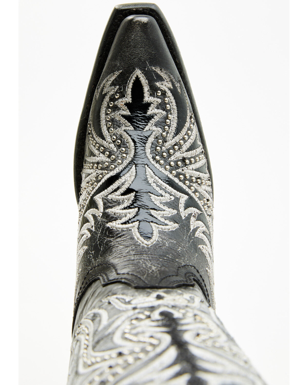 Image #6 - Corral Women's Studded Western Boots - Snip Toe, Black, hi-res