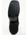 Image #7 - Justin Men's Alamo Roughout Western Boots - Broad Square Toe, Black, hi-res
