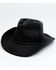 Image #1 - Hawx Men's Outback Weathered Cotton Sun Work Hat, Black, hi-res