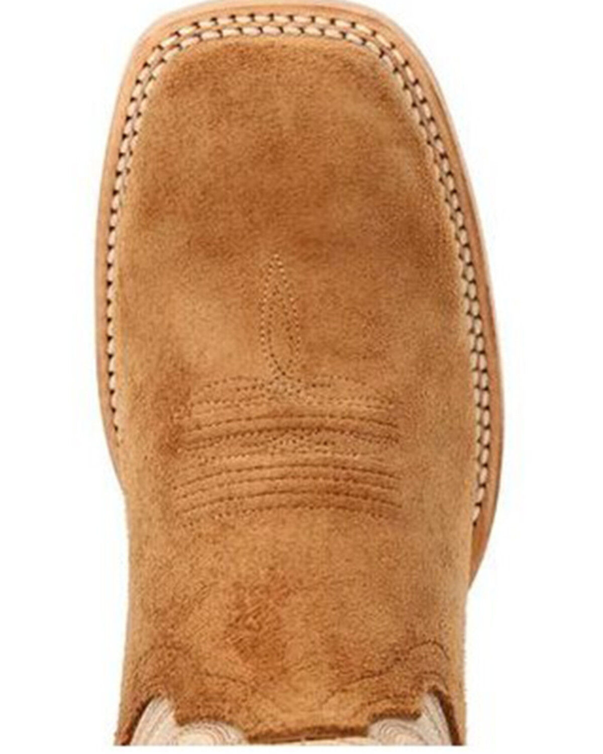 Image #6 - Durango Women's Lady Rebel Pro Cashew Western Boots - Broad Square Toe, Cream/brown, hi-res