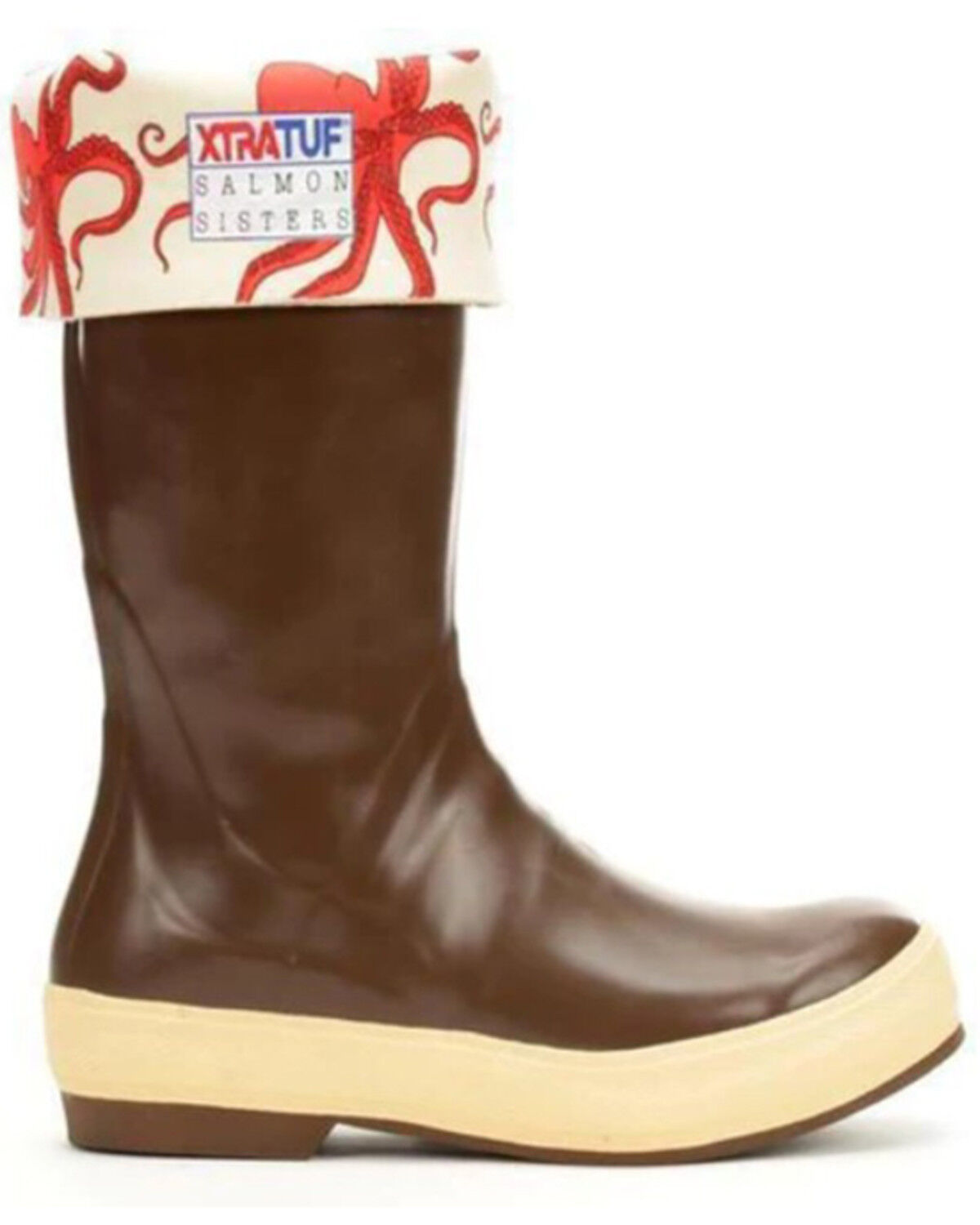 Image #2 - Xtratuf Women's Salmon Sisters 15" Legacy Waterproof Boots - Round Toe, Brown, hi-res