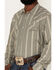 Image #3 - Blue Ranchwear Men's Striped Long Sleeve Pearl Snap Shirt, Sand, hi-res