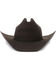 Image #2 - George Strait by Resistol Logan 6X Felt Cowboy Hat, Charcoal, hi-res