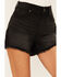 Image #2 - Shyanne Women's Rain Lily High Rise Shorts, Black, hi-res