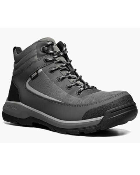Bogs Men's Shale Waterproof Work Boots - Composite Toe, Black, hi-res