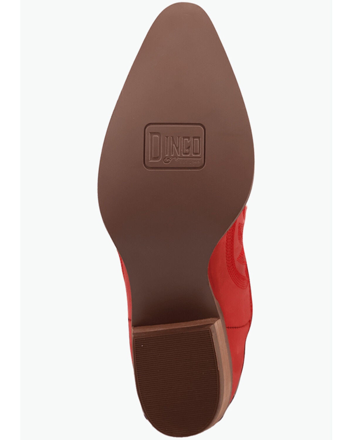 Image #7 - Dingo Women's Walk West Western Boots - Snip Toe, Red, hi-res