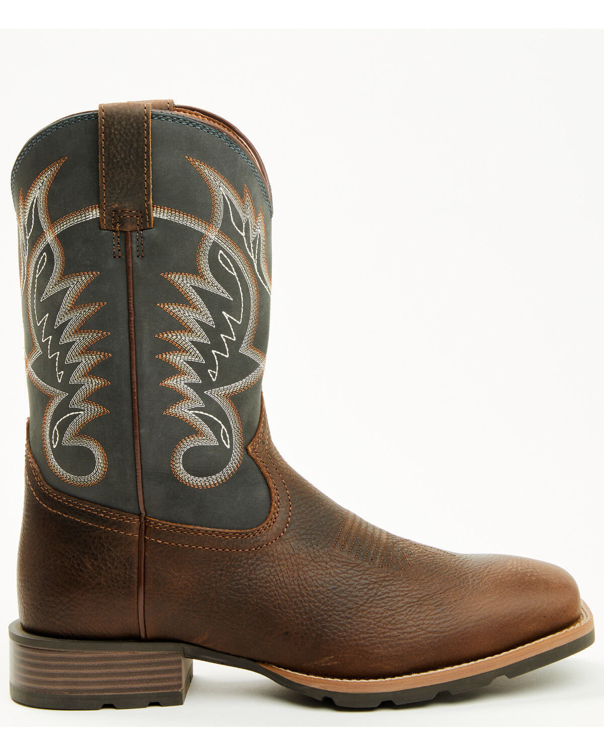 Image #2 - Cody James Men's Ranger Performance Western Boots - Broad Square Toe, Blue, hi-res