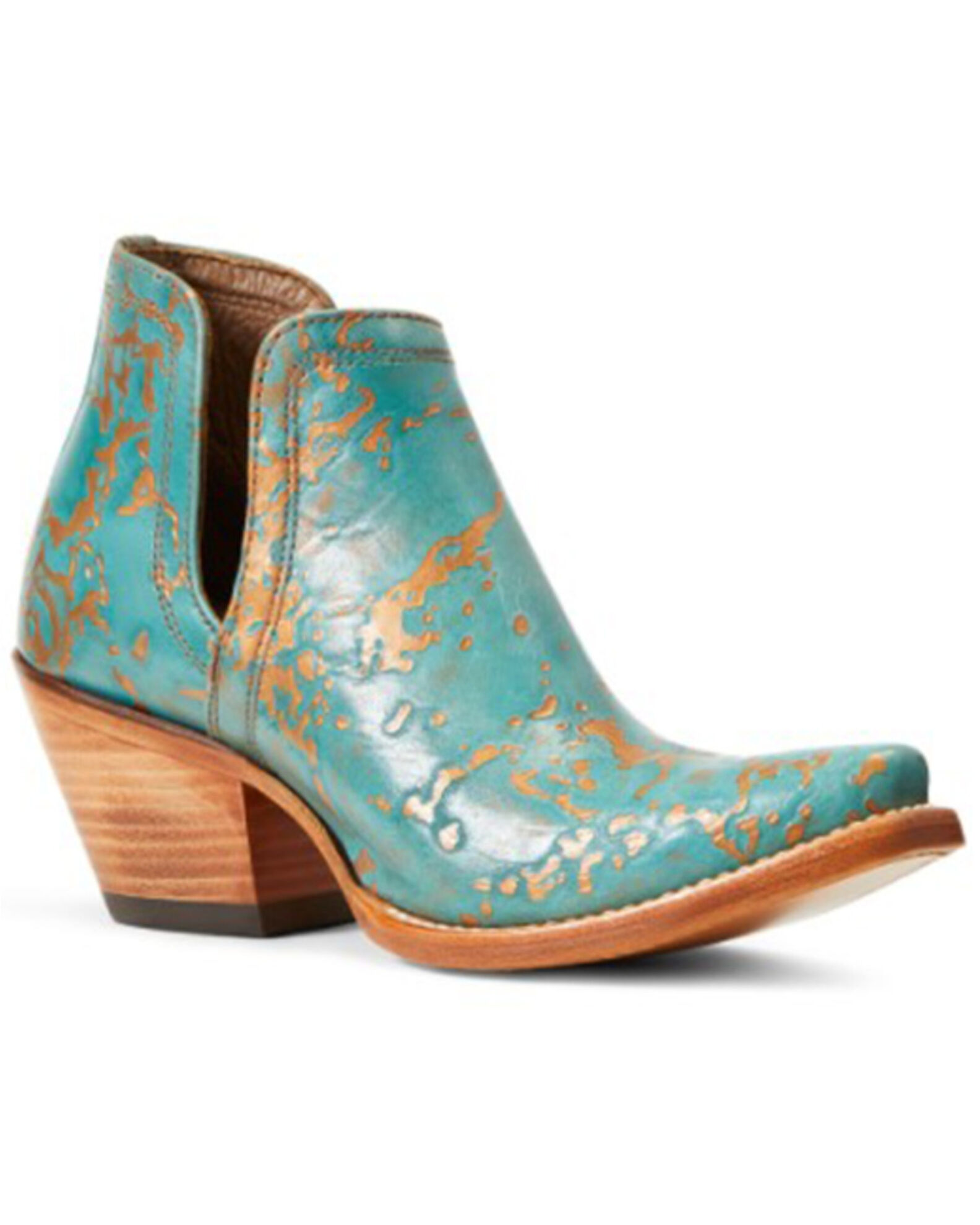 Ariat Women s Dixon Patina Fashion Booties Snip Toe Country