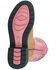 Image #7 - Smoky Mountain Little Girls' Buffalo Western Boots - Round Toe, Brown, hi-res