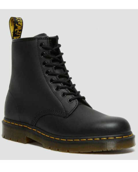 Dr. Martens 1460 Industrial Lace-Up Boots - Round Toe, Black, hi-res