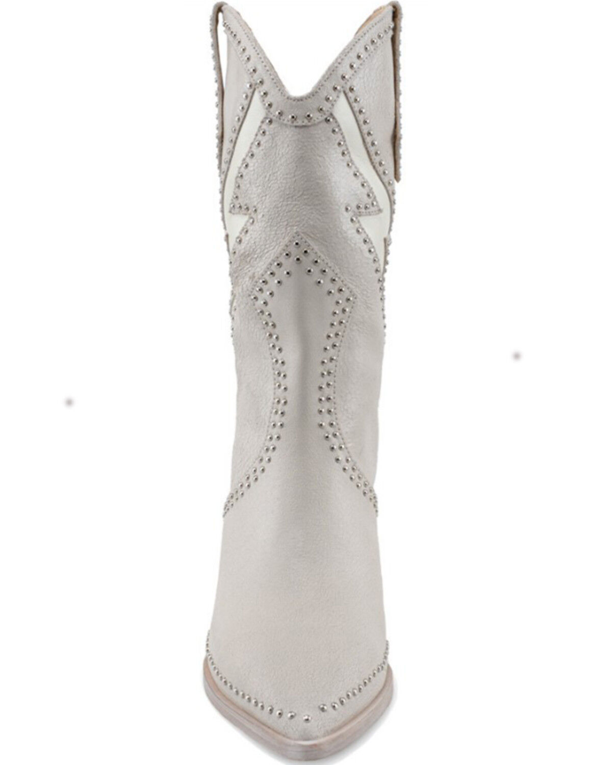 Image #2 - Dante Women's Freddie Western Boots - Round Toe, White, hi-res